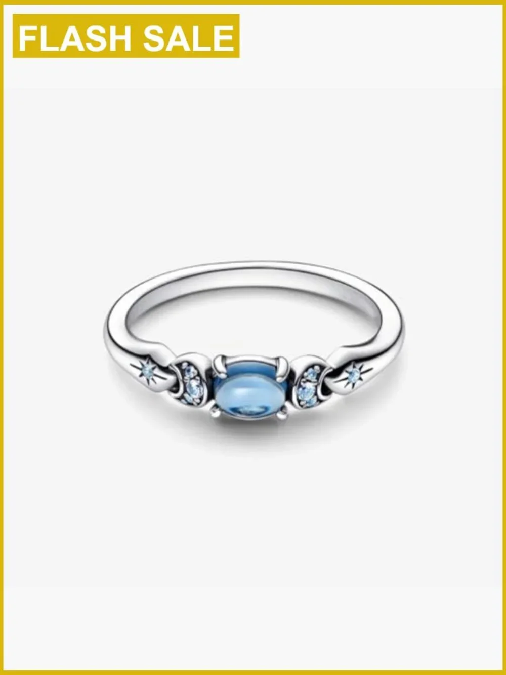 925 Sterling Silver Zircon Ring Solitaire Engagement Band Size 7